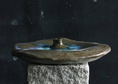 Sternenstaub Vase – Exklusive Keramikvase mit tiefer Sternenglasur