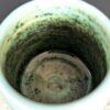 Moosgrüner Schlund mit Wolkeneffekt im Inneren des Wabi-Sabi Tumblers