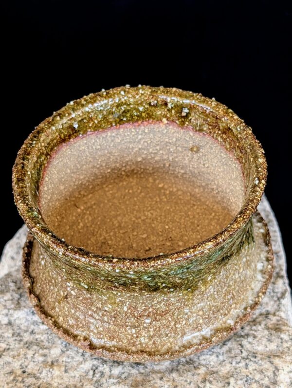 Tsuchi Wabi-Sabi Whiskey Tumbler Ansicht von oben