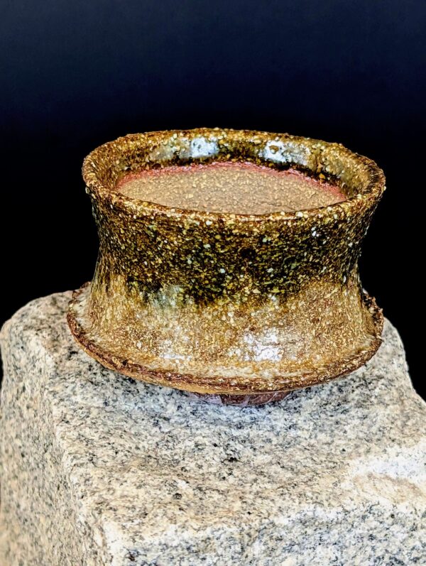 Tsuchi Wabi-Sabi Whiskey Tumbler Ansicht Nahe