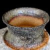 Tsuchi Erdton handgefertigter Wabi-Sabi Whiskey Tumbler aus eisenhaltigem Ton